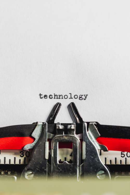 Typewriter Technology Photo