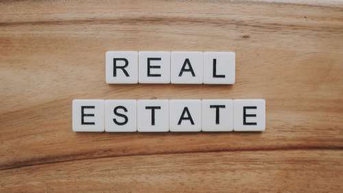 Real Estate In Letters Photo