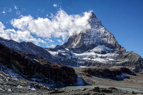 Matterhorn Switzerland Valais Zermatt Alpine