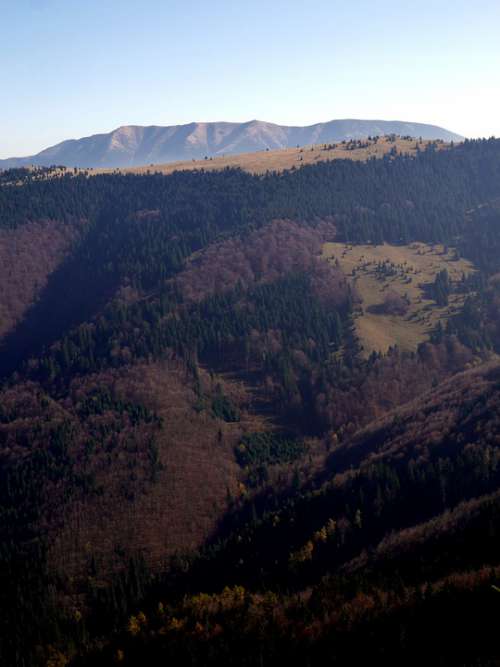 Valley Autumn Nature Mountains Country Slovakia