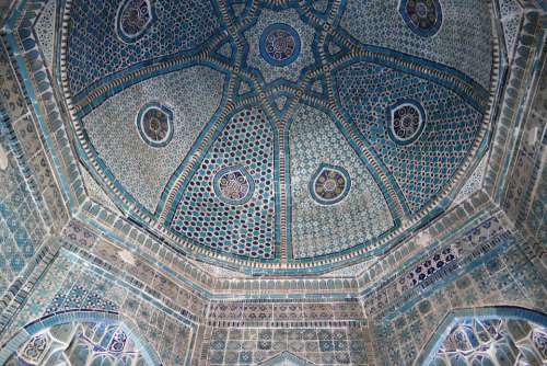 Uzbekistan Samarkand Mosque Central Asia Mausoleum
