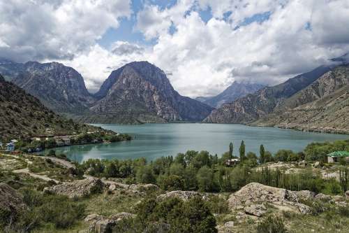 Tajikistan Iskanderkul Alex Andersee Lake
