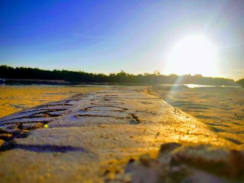 Beach Sand Summer Seascape Sea Water Vacation