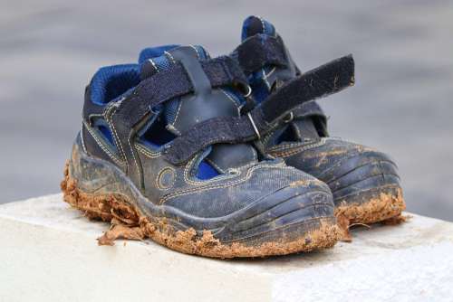 Work Shoes Shoes Footwear Dirty Work Gardening