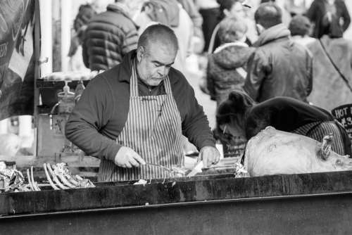 Llandeilo Festival Of Senses Meat Working Focused