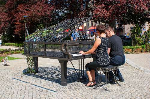 Piano Music Duet Park Summer