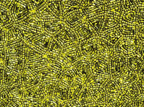 Yellow Maze Background