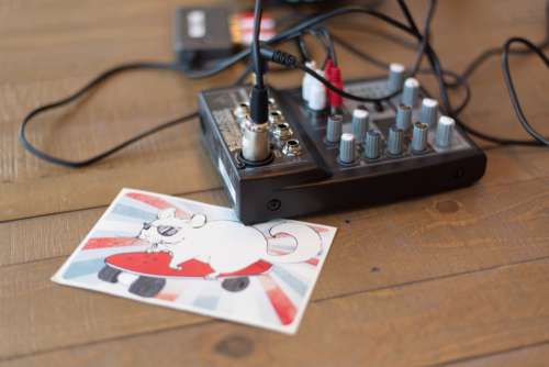 music floor cords recording technology