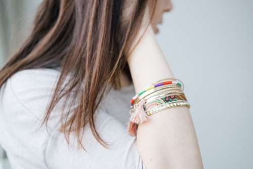 woman adult casual bracelets jewelry