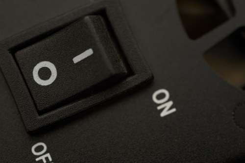 on button switch macro power