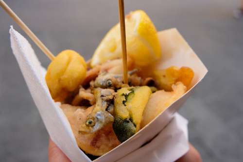 Fish and Chips Street Food
