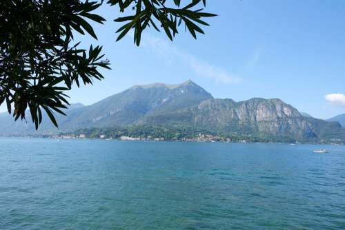 Landscapes Around Famous Lake Como in Northern Italy