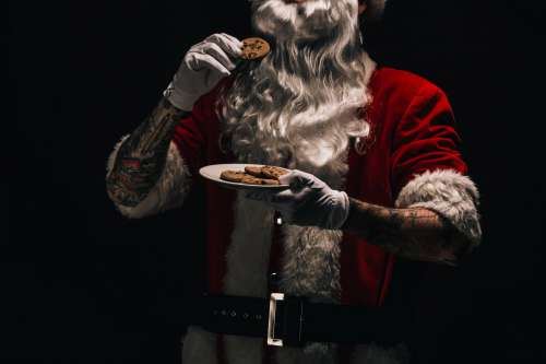 Santa Snacks Photo