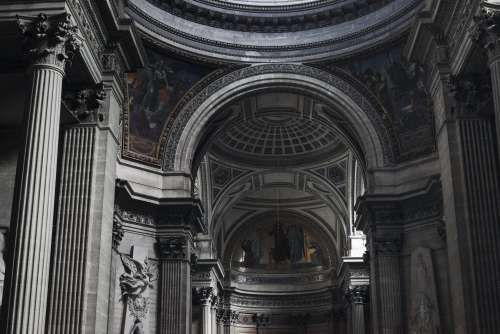 Cathedral Interior Arches Photo