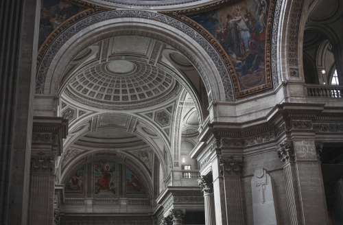 Curved Church Ceiling Photo