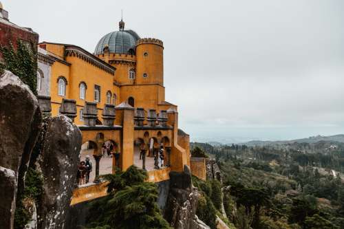 Pena Palace And Forest Photo
