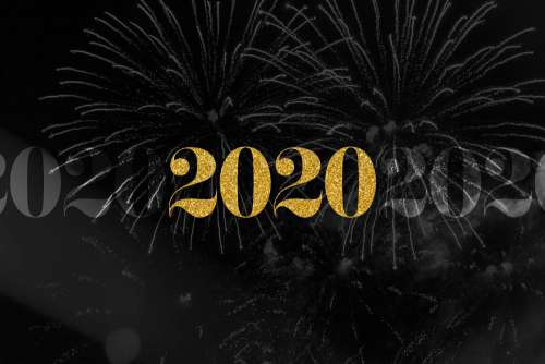 2020 Happy New Year Free Photo