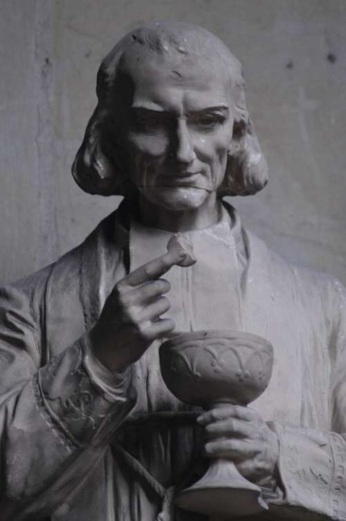 Statue Pierre Saint Priest Jean-Marie Vianney