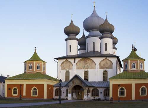 Monastery Ancient Architecture Orthodoxy Religion