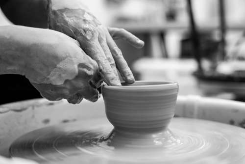 Art Pottery Clay Craft Ceramic Decoration
