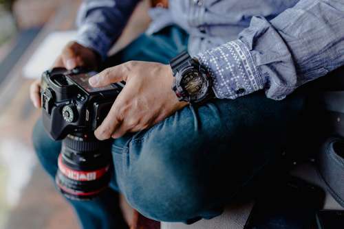 Gear Camera Style Photographer Man Bali