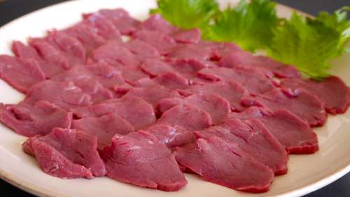 Food Delicious Call Raw Meat Protein Eat Horse