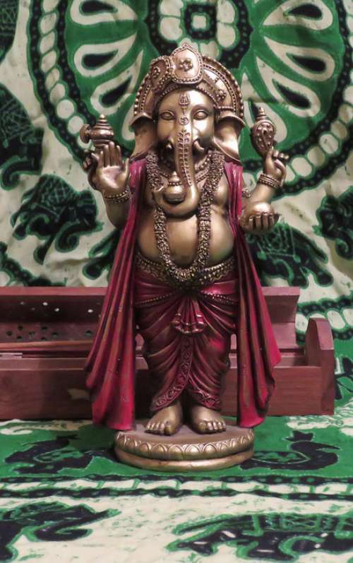 Ganesha Statue God Hindu Hinduism Religion