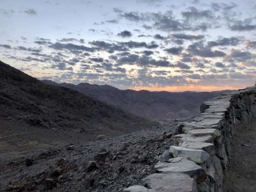 Sinai Mount Stone Egypt Mountains Rocks Sol