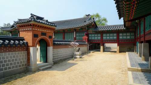 Korea Seoul Temple Asian Asia Korean Palace