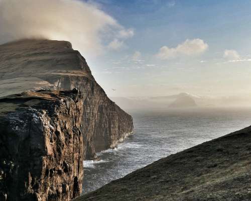 Faroe Islands Landscape Nordic Scenic Travel Faroe