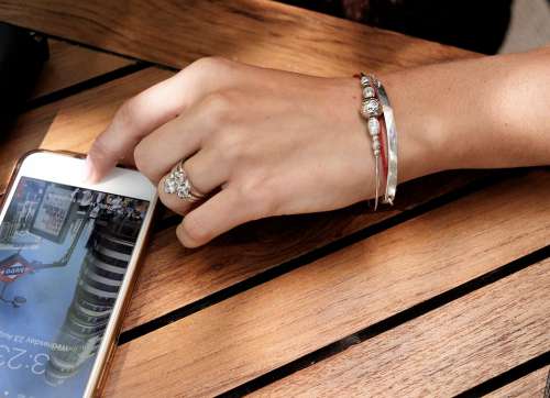 Jewelry Fashion Girl Hand Glow Jewel Bracelet