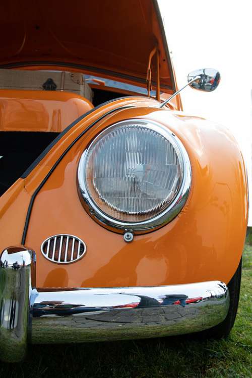 Beetle Oldtimer Volkswagen Vw Vehicle Classic Pkw