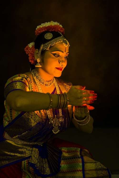 Bharatanatyam Dance Indian Classical Dancing Woman