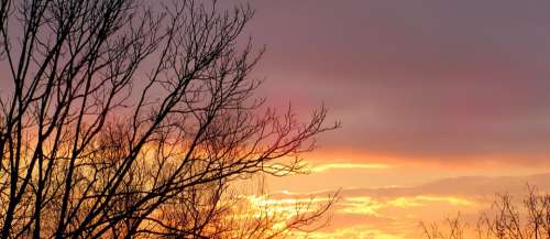 Dawn Light Morning Sky Heaven