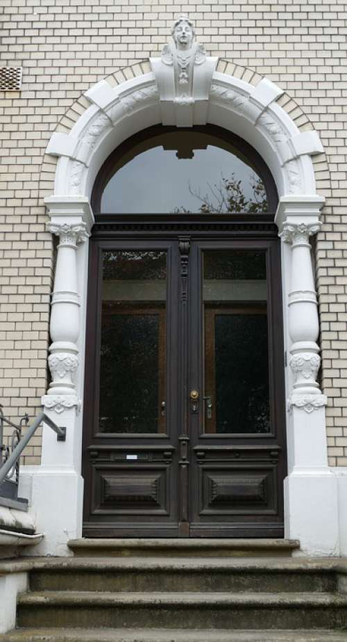 Bremen Door Input Historically Facade Portal