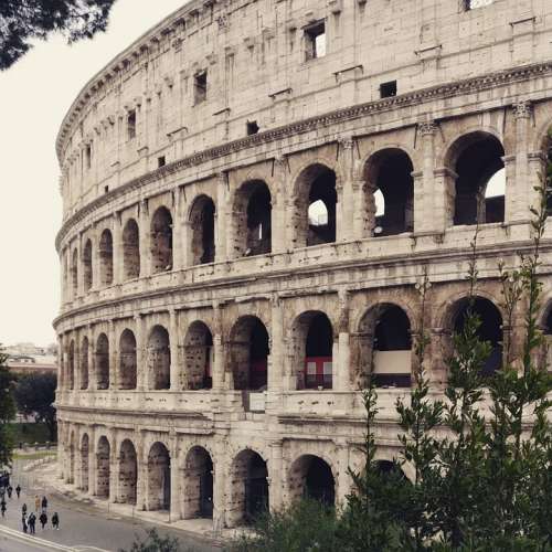 Rome Wall Colosseum