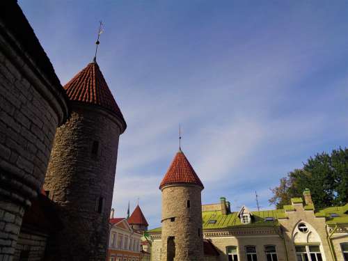 Tallinn Estonia Architecture City Historical