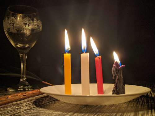 Candle Magick Ritual Magic Ceremony Pagan Occult