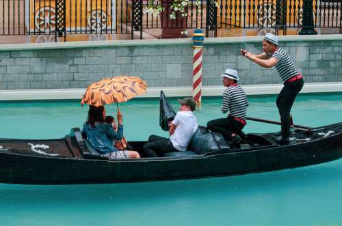 Gondola Boat Water Romantic Architecture Tourism