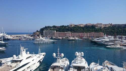 Monaco Yachts Boats Sailing Luxury Sea Water