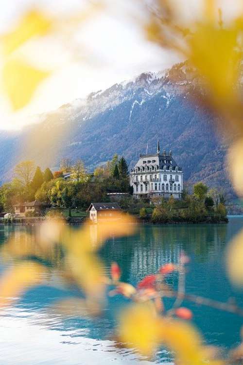 Iseltwald Bern Brine Switzerland Swiss Lake Brienz