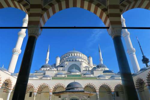 mosque masjid minaret dome architecture