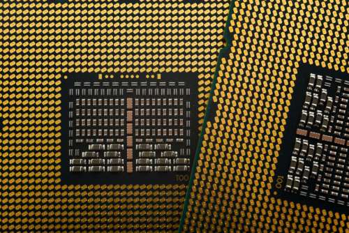 cpu processor chip computer macro