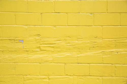 yellow brick wall texture exterior