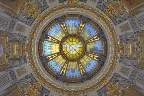 cathedral dome architecture ceiling church