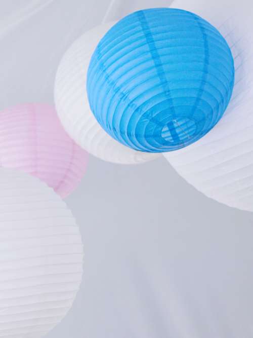 lanterns lantern hanging colorful blue