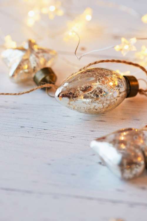 holiday christmas ornament background lights