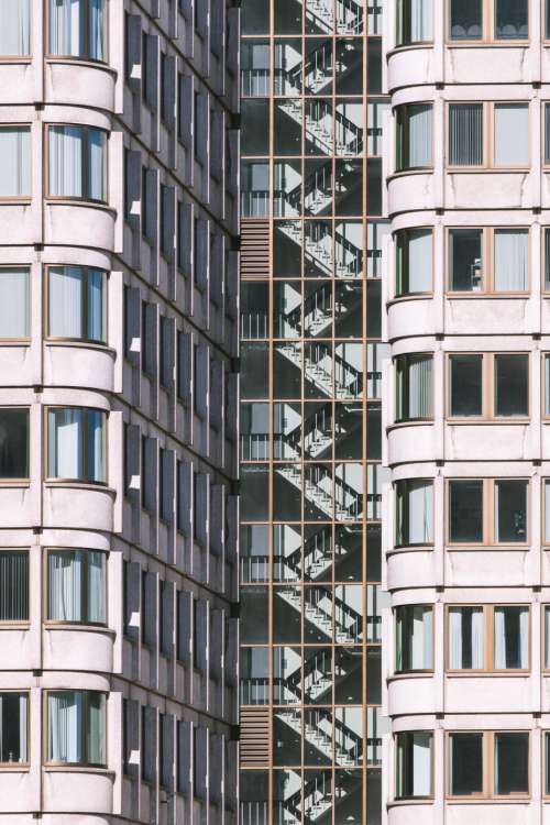 city architecture building windows exterior