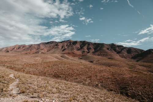 Rugged Mountain Range Photo