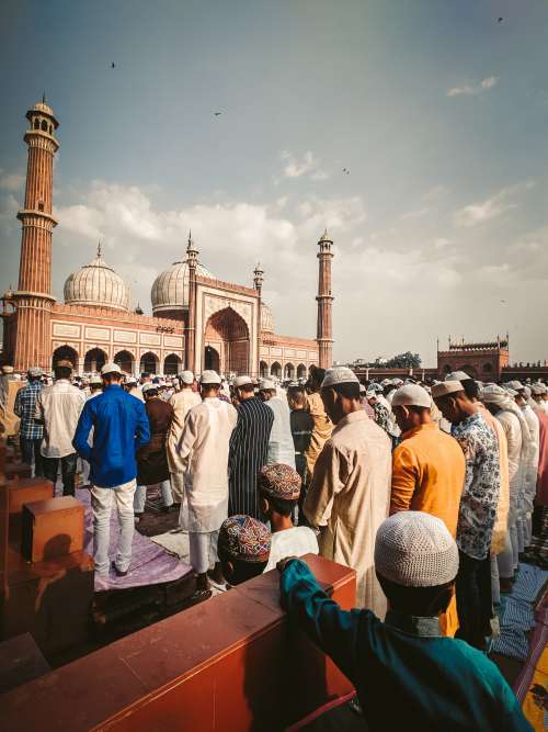 Prayers At The Mosque Photo